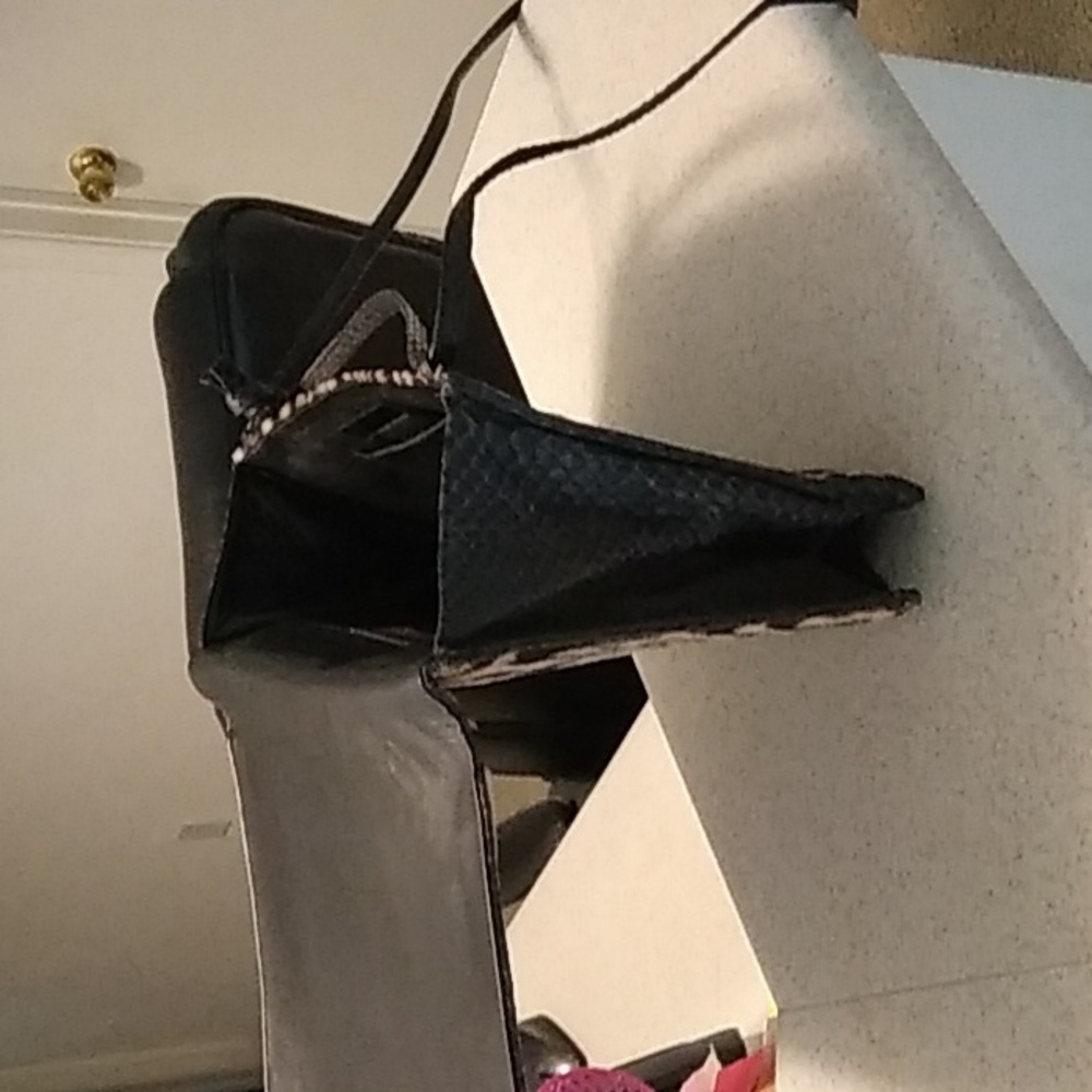 Large Size Cheetah Print Envelope Handbag Size 9 … - image 6